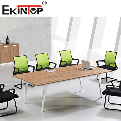 4 Ayaklı Modüler Konferans Masası Oturma 6 8 10 Kişilik Toplantı Odası İçin