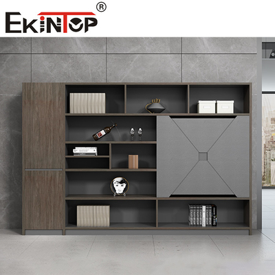 Ahşap Çekmeceli Ofis Mobilyaları ile Modern Stil CEO Dosya Dolabı