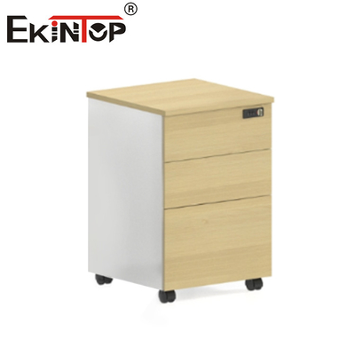 Ahşap 3 Çekmeceli Yanmaz Dosya Dolabı Oturma Odası Dosya Dolapları