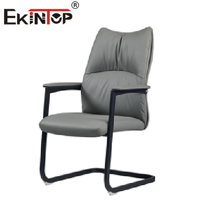 Ergonomik Yönetici Sarı Deri Sandalye Kapalı Şezlong