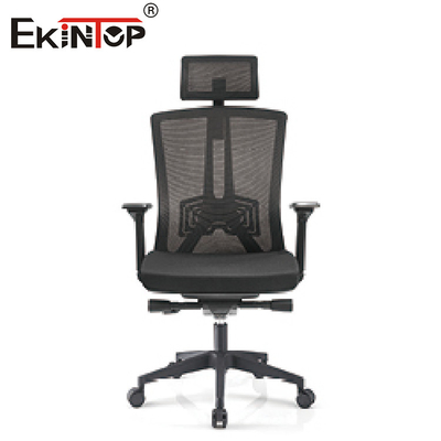 Standart Ticari Ofis Koltuğu Ayarlanabilir Ergonomik Döner Yaslanabilir Tekerlekler