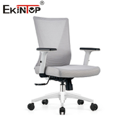 Ayarlanabilir Kollu Mavi Ergonomik Hasır Ofis Masası Koltuğu