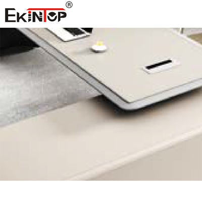 Büyük Depolama Alanına Sahip Modern L Şekilli Yönetici Ev Ofis Masası