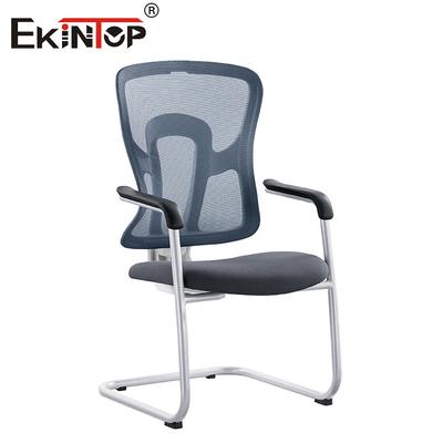 Tekerleksiz Masa İçin Çağdaş Ergonomik Ofis Fileli Sandalye