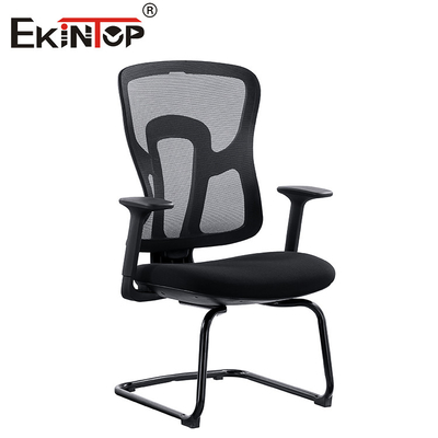 Tekerleksiz Masa İçin Çağdaş Ergonomik Ofis Fileli Sandalye