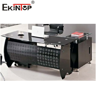 Ev Ofis Cam Masası Modern Stil ofis işleri SGS Sertifikası İçin Dönüştürülebilir
