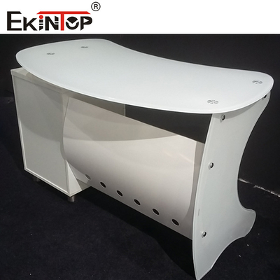 Klasik Tempered Glass Ofis Bilgisayar Masaüstü Cam Yönetim Ofis Masaüstü