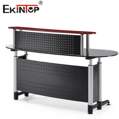Eşsiz Ofis Melamine Cam Masası Güçlü Giyilme