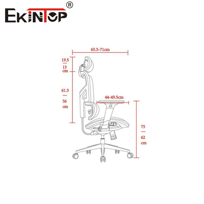Çevik Çalışma Ortamları için Sorunsuz Uyarlanabilirlik Ergonomik Mesh Ofis Koltuğu
