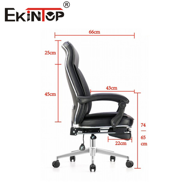 Uzun süreli konfor için dayanıklı sentetik deri ofis koltuğu