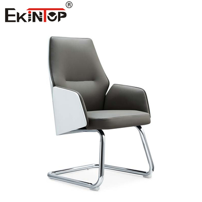 OEM PU Deri Yemek Sandalyeleri Metal Bacaklı Paslanmaz Çelik tabanlı