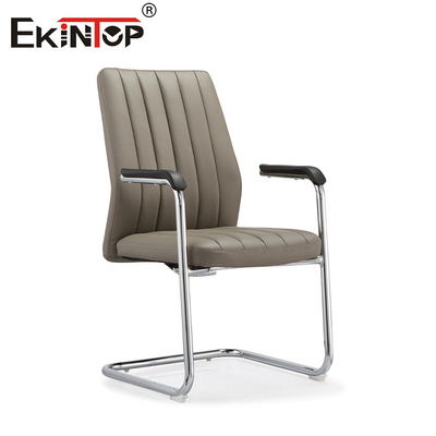 Modern Stil Deri Yemek Sandalyesi Düzenlenebilir Rahat Sırt Yastığı