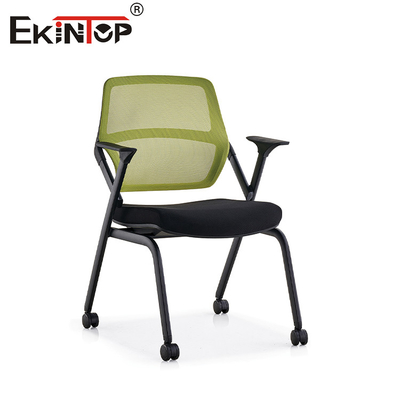 Katlanabilir 3D Koltuk Desteleri Eğitim Sandalyesi Tekerlekli Yeşil Ağı