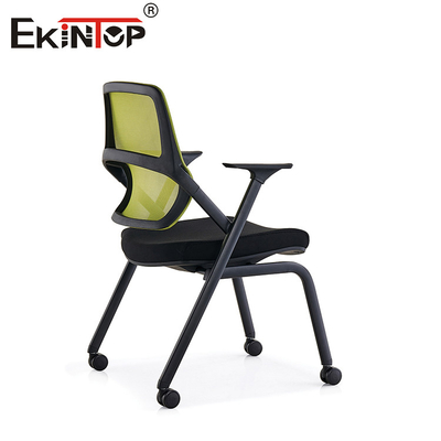 Katlanabilir 3D Koltuk Desteleri Eğitim Sandalyesi Tekerlekli Yeşil Ağı