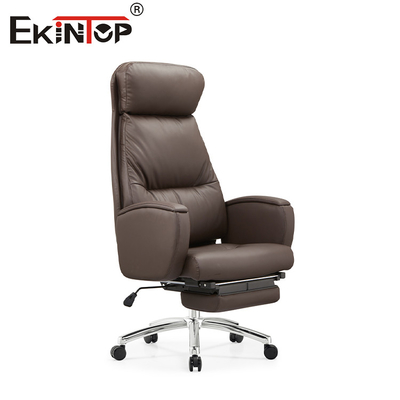 Özel Ofis Ergonomik Yürütme PU Deri Sandalye Bilgisayar Masa Sandalye