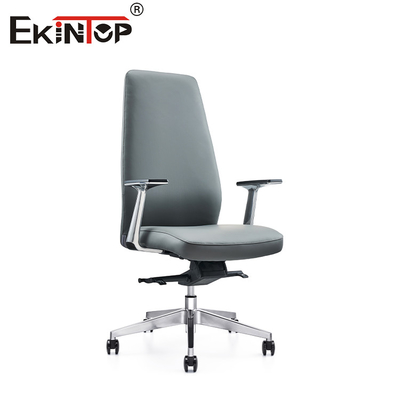 Ekoloji dostu Mavi Gri Deri Ofis Koltukları ve Yüksekliği Düzenlenebilir