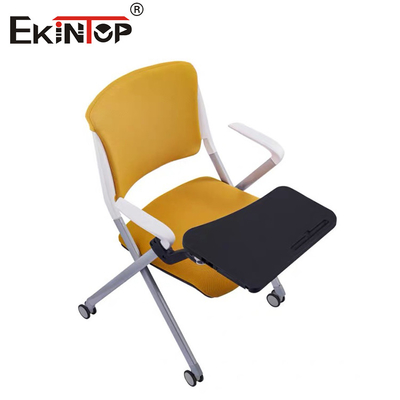 Modern stil katlanabilir antrenman sandalyesi koltuk yatakları tekerlekler gri boya tabanlı