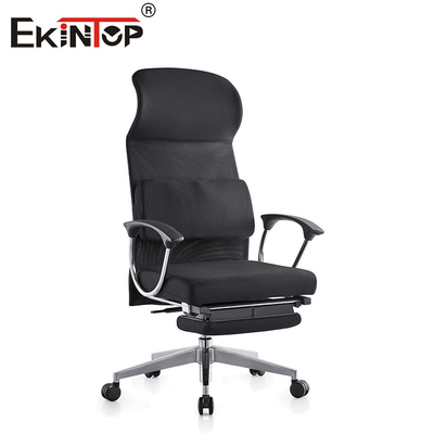 Ergonomik Bel Destesi ve Baş Destesi ile Yüksek Sırtlı Mesh Ofis Sandalyesi