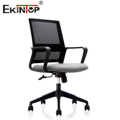 Mid Back Mesh Office Chair With Sponge Seat Cushion Synchronized Mechanism (Sponca Koltuk Yastığı ile Orta Arka Ağı)