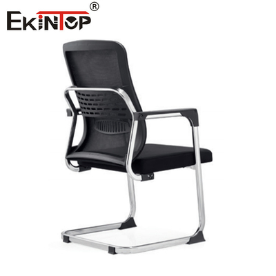 Modern Çelik Temel Ağlı Ofis Sandalyesi Casters Yükseklik Düzenleme ile
