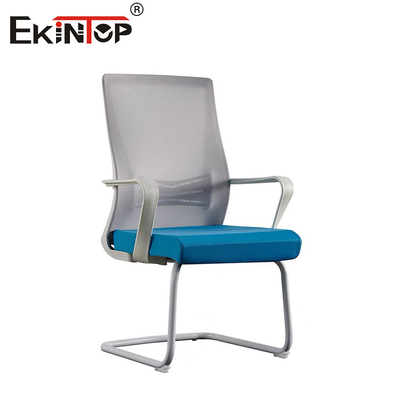 Mesh Back Arch Metal Çerçeve Ofis Sandalyesi 3D Koltuk Destesi Düzenlenebilir Yükseklik