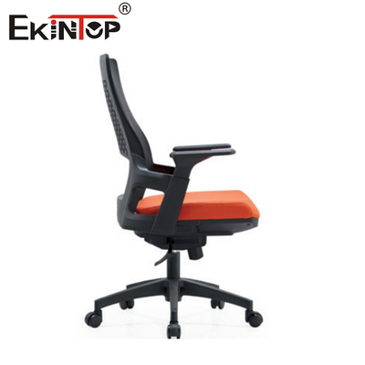 Ergonomik koltuk yatakları ve rotorları olan Orta Sırt Yönetim Mesh Sandalyesi