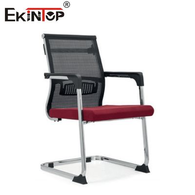 Ergonomik Ofis Sandalyesi Mesh Malzemesi Metal Temel Sabit Koltuk Destesi