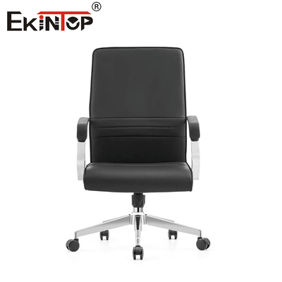 Modern Orta Sırt Deri Ofis Koltuğu Tekerlekli Özel