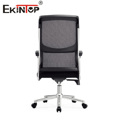 Black Mesh Ergonomik Ofis Sandalyesi Modern Stil Standart Boyut
