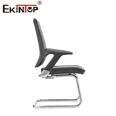 Modern Stil Kolçaklı ve Kişiselleştirilebilir Siyah Deri Ofis Koltuğu
