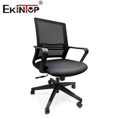 Eğitim ve eğitim için koltuk yasları olan Mesh Back Black Eğitim Sandalyeleri