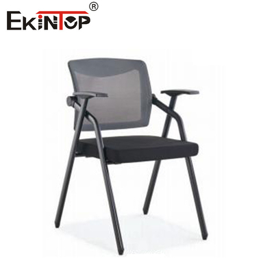 Mesh Malzemeli Modern Stilde Siyah Katlanabilir Eğitim Koltuğu