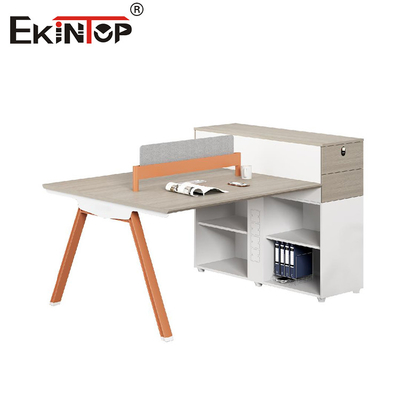 Modern 2 Kişilik Modüler Ofis Çalışma İstasyonu Masaüstü Çağrı Merkezi Ofis Çalışma İstasyonu
