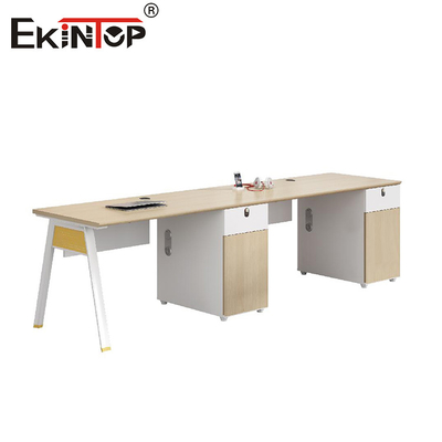 Yüksek Kaliteli Ahşap Bölme İş İstasyonu Ofis için Çalışan Masası