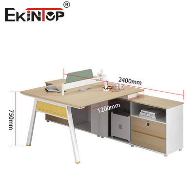 Gizlilik Ekranlı Modüler Endüstriyel Stil İş İstasyonu Fabrika Doğrudan Satış
