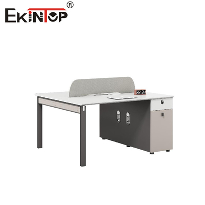 Modern Tarzı Ekran Bölücü Metal Bacaklı Çalışma İstasyonu