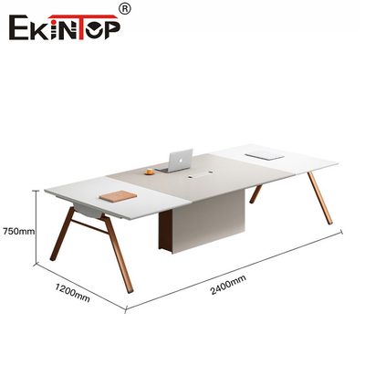 Modern Alüminyum Alaşım Bacaklar Konferans Masası 6 kişilik toplantı masası