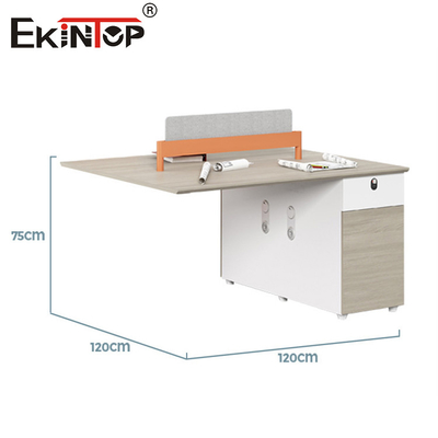 Özelleştirilebilir Açık Modüler Ahşap Personel İş İstasyonu Modern Stil