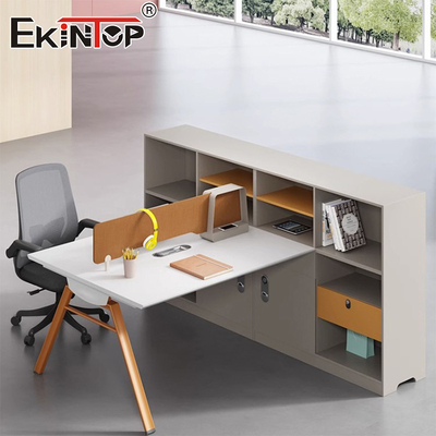Özel Mobilya Bölme Ekranı Modern Tarzı Ofis Çalışma İstasyonu