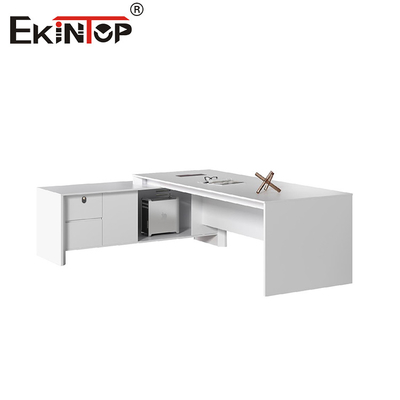 Ağaç Taşınabilir Masa Ofis Masa Mobilya Fabrikası Modern Stil