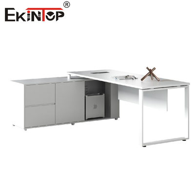 Modern Tarzı Beyaz Ofis Masa Çalışanları Masası Doğrudan Üretici