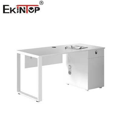 Minimalist Modern Ofis Mobilyaları Metal Bacaklı Ucuz Ofis Masası