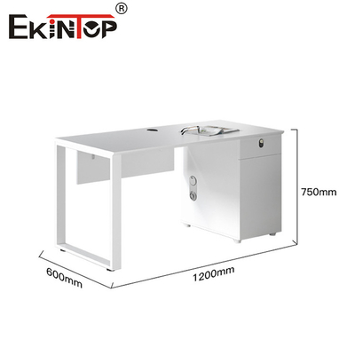 Minimalist Modern Ofis Mobilyaları Metal Bacaklı Ucuz Ofis Masası
