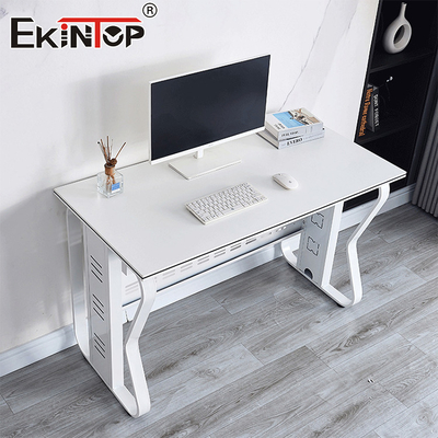 Ofis Mobilya Fabrikası Düşük Maliyetli Ofis Masası Ev Ofisi için Sabit Meşeli Meşel