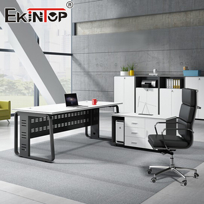 Endüstriyel Stil Yönetici Masası Özel Ofis Alanları Ticari Masa