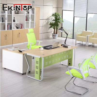 Ofis Mobilya Fabrikası Modern Tarzı Ofis Masası Ahşap Köşe Masası