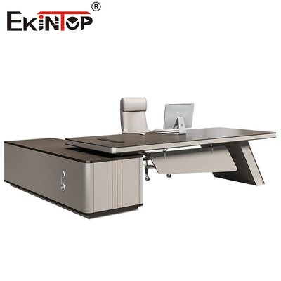 Ofis Mobilya Fabrikası Katı Ahşap Modern Ofis Masası Özel Masa