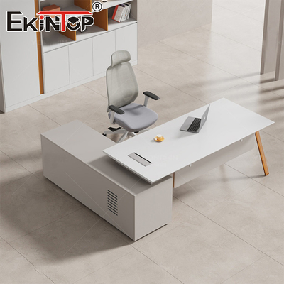 Yüksek Kaliteli Modern Tasarımlı Beyaz Masa Depo Dolabi Akasya Ahşap Masa