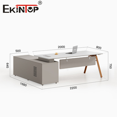 Yüksek Kaliteli Modern Tasarımlı Beyaz Masa Depo Dolabi Akasya Ahşap Masa