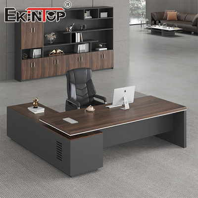 Klasik Tarzı CEO Masaüstü Yüksek Kaliteli Ofis Masaüstü Tüm Modern Masaüstü